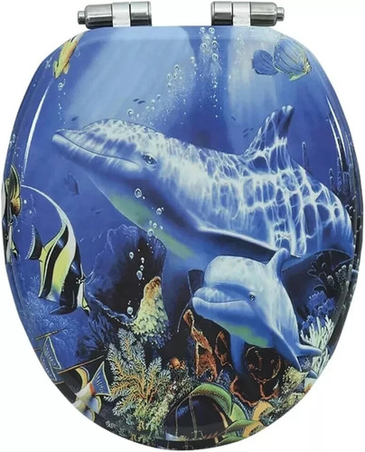 Mdf wooden toilet seat - 18",