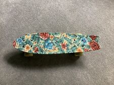 GLOBE BANTAM PENNY BOARD 23” CRUISER SKATEBOARD GRANDMAS FLORAL DESIGN