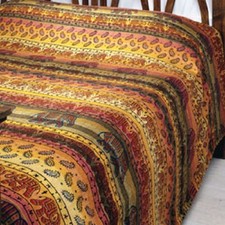 Cotton double bedspread