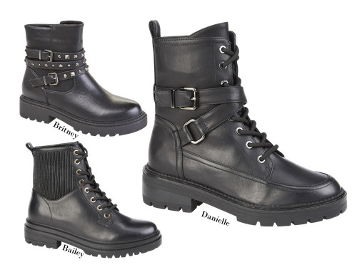 Ankle boots ladies chunky - ankle,