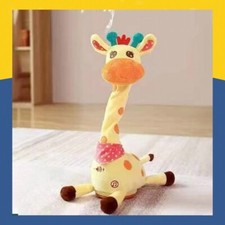 Kids Favorite Dancing Giraffe Plush Singing Animal Plush Doll for Holiday