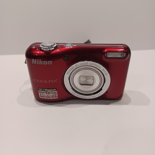 Nikon coolpix l27 1mp red - nikon,