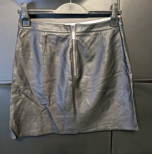 Zara basic black leather - zara,