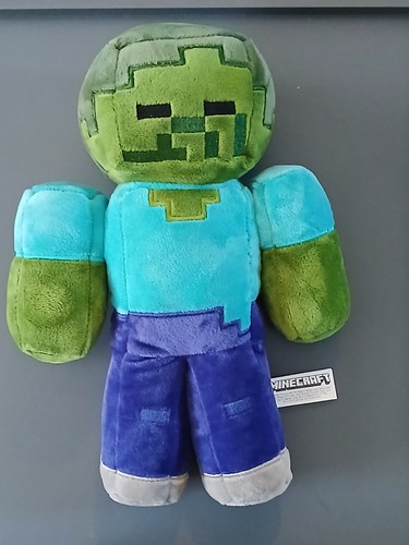 Minecraft zombie plush - plush, soft