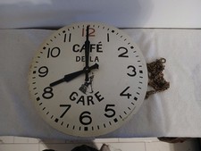 VINTAGE FRANZ HERMLE WEIGHTED PENDULUM WALL CLOCK FOR RESTORATION