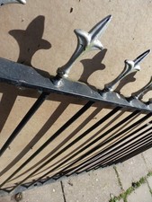 Railing section 77 inches long x 39 inches to top rail