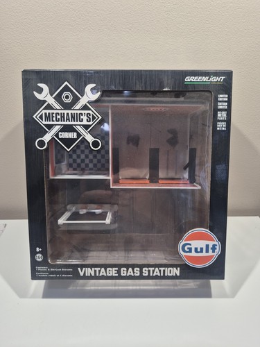 Gulf vintage gas station - gulf,
