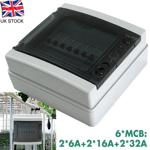 Consumer unit fuse box shed - unit,