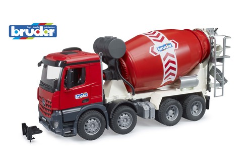 Bruder cement mixer truck - cement, mb