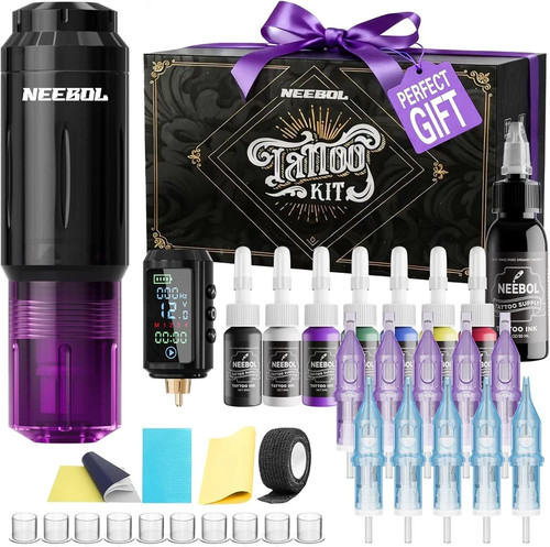 Neebol wirless tattoo gun - gun, kit