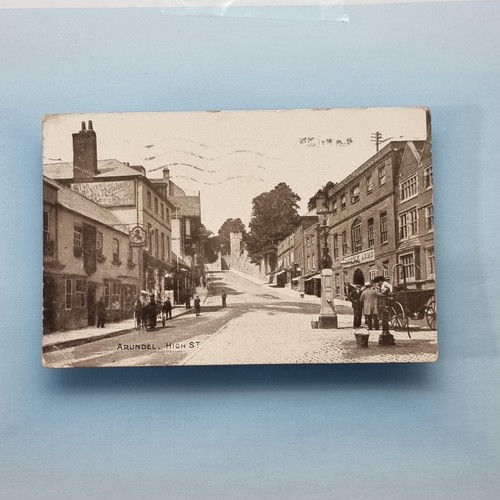 Arundel postcard 1927 sussex - postcard,