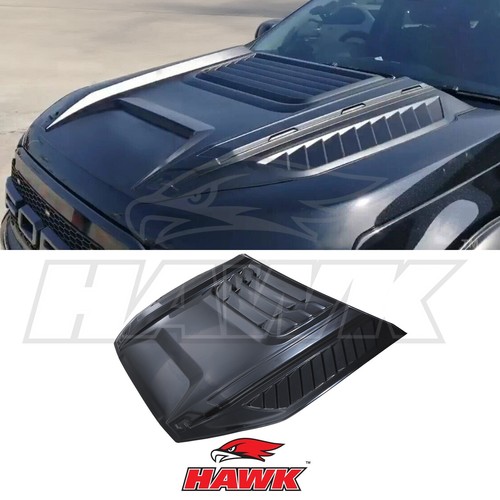 Bonnet scoop gloss black abs - black,