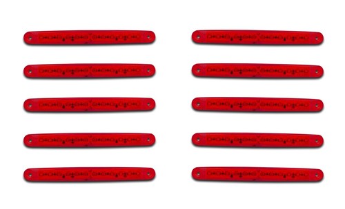 10x 12v smd led red - 12v,