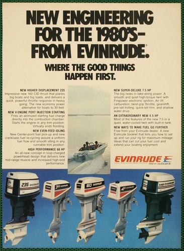 Evinrude outboard fishing - evinrude,