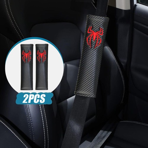 2pcs spider car seat - spider, belt