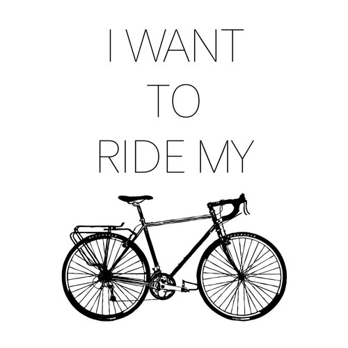 Sport want ride bike - to,