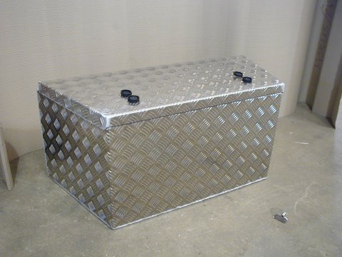 Aluminium trailer frame - a,