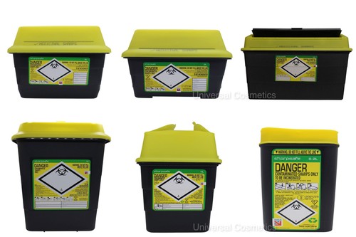 Sharps waste bin box - bin, sharpsafe