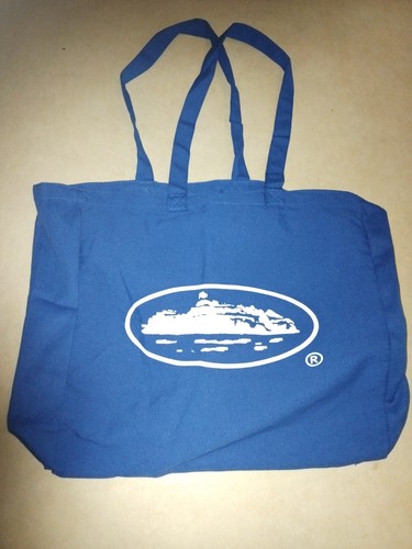 Corteiz tote bag alcatraz blue - tote,