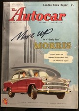 THE AUTOCAR MAGAZINE LONDON