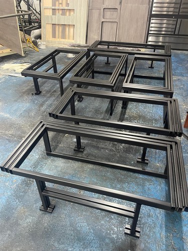 Steel frame pull out bed - , for