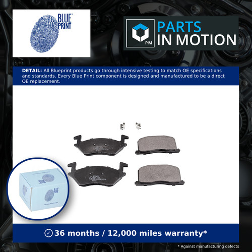 Brake pads set front adt34231 - pads,