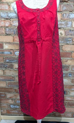 Per una sleeveless linen - una,