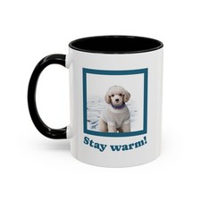 White Miniature Poodle in