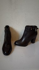 Faith Leather Boots Size UK 7