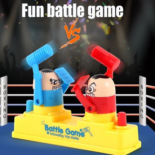 Funny battle robot hitting - funny,