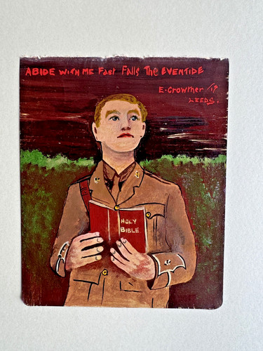 Antique watercolour ww1 - antique,