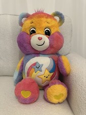 60cm Jumbo Plush-Dare to Care Bear, Multicolor, Large