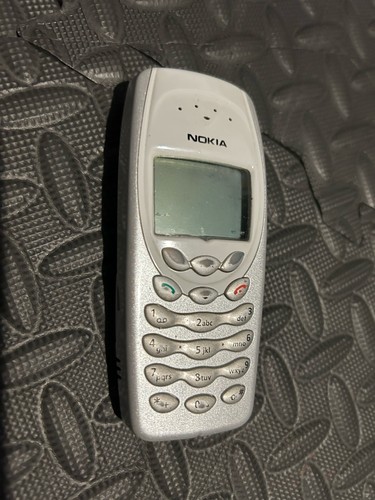 Nokia 3410 mobile phone silver - nokia,