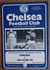 1963/64  CHELSEA v ALL-STAR XI
