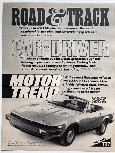 1979 triumph tr7 convertible - 1979,
