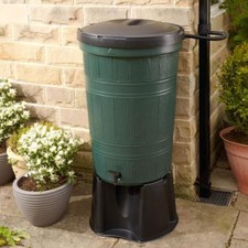 200 litre water butt kit. Double kit also available 400 litres