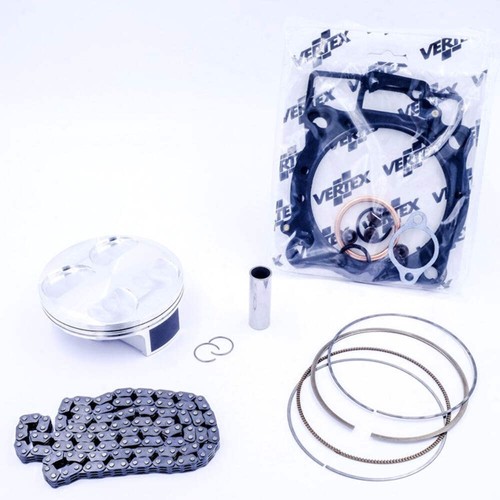 Vertex top end piston kit - top,
