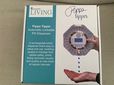 Ravencourt Living Pippa Tipper Automatic Lockable Pill Dispenser 28 Day BNIB