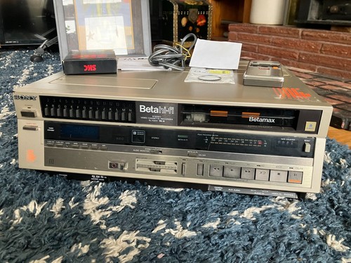 Vintage sony betamax beta - sony,