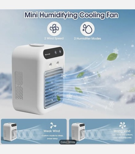 Portable air cooler ice mist - portable,