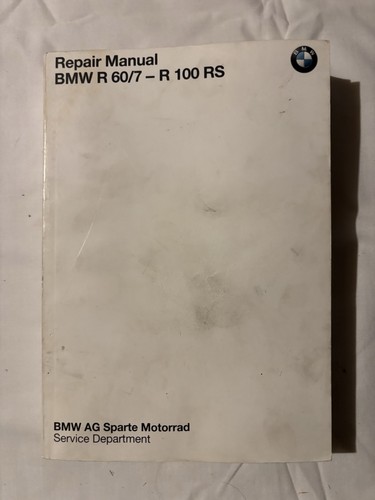 Bmw r 100 rs repair - 60/7,
