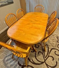 Oval Teak wood extendable