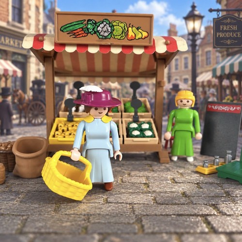 Playmobil victorian vegetable - victorian,