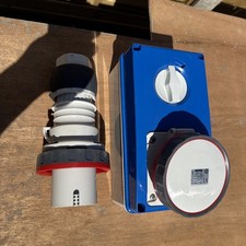 Gewiss 63A 3P+N+E 415V plug
