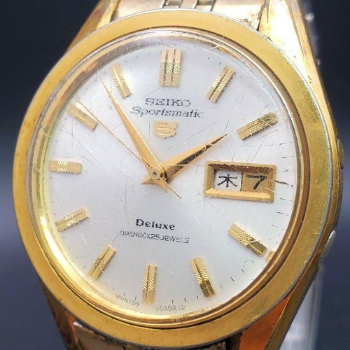 Seiko sportsmatic deluxe - 5,