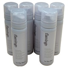 Flamingo Foaming Shaving Gel With Aloe Vera - 6X 30Ml Holiday Travel Size