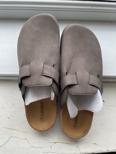 Brand new men grey suede - brand,