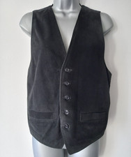 Womens BHS Vintage Black Suede