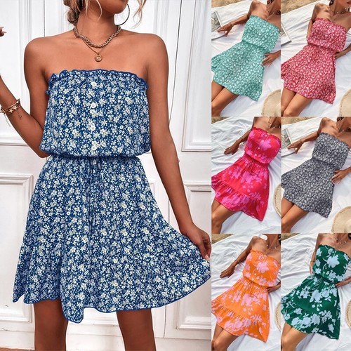 Womens holiday strapless - strapless, boob