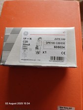 GE RCBO DPE1P0 C20 30mA